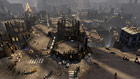 Des Space Marines explorent les ruines de la Tour d’habitation Legis, un quartier de luxe dans la métropole planétaire de Meridian.